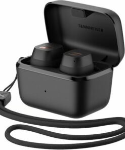 Sennheiser Sport True Wireless In-ear Bluetooth Handsfree Ακουστικά με Αντοχή στον Ιδρώτα και Θήκη Φόρτισης Μαύρα