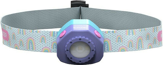 LedLenser Επαναφορτιζόμενος Φακός Κεφαλής LED IPX4 με Μέγιστη Φωτεινότητα 40lm Kidled4R 502536