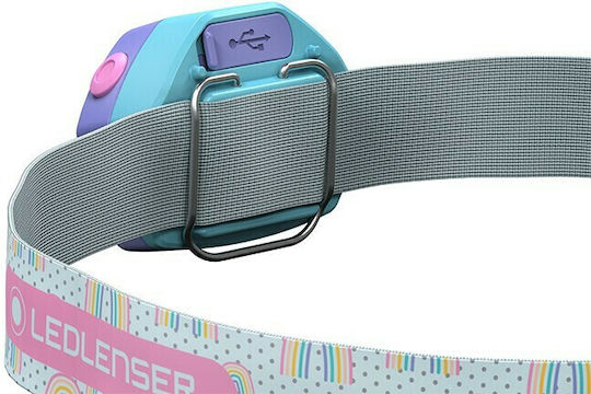 LedLenser Επαναφορτιζόμενος Φακός Κεφαλής LED IPX4 με Μέγιστη Φωτεινότητα 40lm Kidled4R 502536 - Image 4
