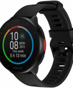 Polar Pacer 45mm Smartwatch με Παλμογράφο (Night Black)