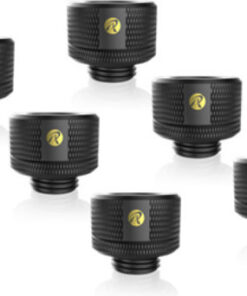 Raijintek Pelias Compression Fitting Fittings Μαύρο 0R40B00227