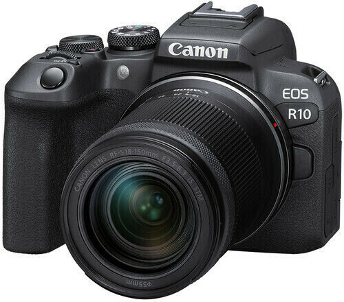Canon EOS R10 Mirrorless Φωτογραφική Μηχανή Kit (EF-M 18-150mm F3.5-6.3 IS STM) Μαύρη