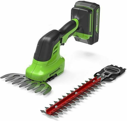 Greenworks G24SHTK2 Μπορντουροψάλιδο Μπαταρίας 24V με Μήκος Λάμας 20cm