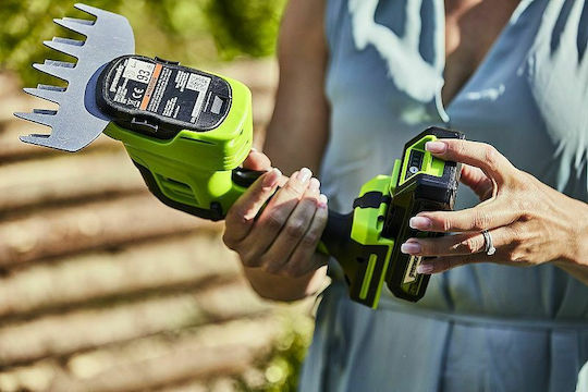 Greenworks G24SHTK2 Μπορντουροψάλιδο Μπαταρίας 24V με Μήκος Λάμας 20cm - Image 2