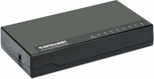 Intellinet Unmanaged L2 Switch με 8 Θύρες Gigabit (1Gbps) Ethernet - Image 2