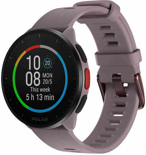 Polar Pacer 45mm Smartwatch με Παλμογράφο (Purple Dusk) - Image 2