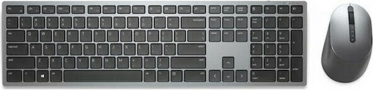 Dell Wireless KM7321W Bluetooth Σετ Πληκτρολόγιο & Ποντίκι Αγγλικό US Ασημί - Image 2
