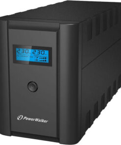 Powerwalker VI 1200 LCD/FR Mini UPS Line-Interactive 1200VA 600W με 2 IEC Πρίζες