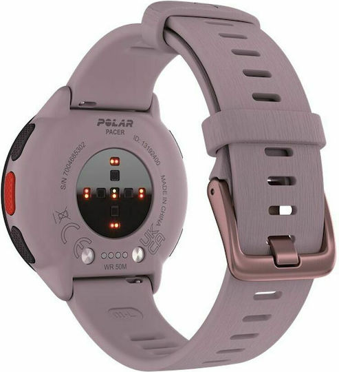 Polar Pacer 45mm Smartwatch με Παλμογράφο (Purple Dusk) - Image 3