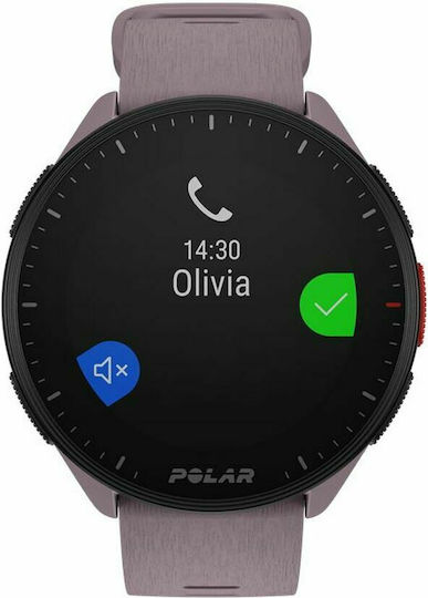 Polar Pacer 45mm Smartwatch με Παλμογράφο (Purple Dusk) - Image 4