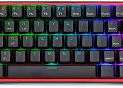 Alternative view of Redragon K616 RGB Fizz Pro Ασύρματο Gaming Μηχανικό Πληκτρολόγιο Tenkeyless με Custom Red διακόπτες και RGB φωτισμό (Αγγλικό US)