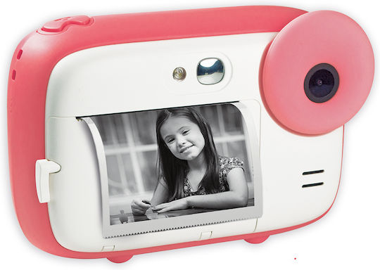AgfaPhoto Realikids Pink Παιδική Φωτογραφική Μηχανή 12MP με Θερμική Εκτύπωση Ροζ - Image 3