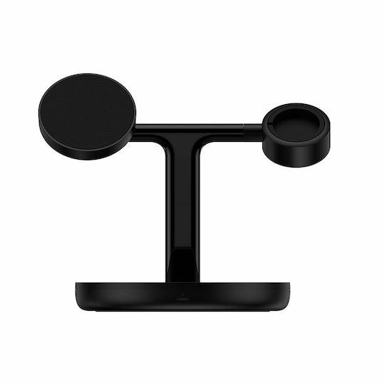 Baseus Ασύρματος Φορτιστής (Qi Pad) 20W Μαύρος (Swan)