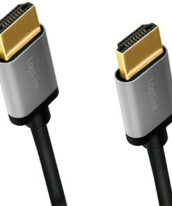 Alternative view of LogiLink HDMI 2.0 Cable HDMI male - HDMI male 2m Μαύρο (CHA0101)