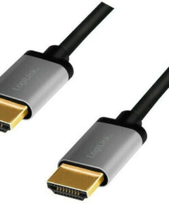 LogiLink HDMI 2.0 Cable HDMI male - HDMI male 2m Μαύρο (CHA0101)