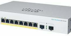 Cisco CBS220-8FP-E-2G Unmanaged L2 PoE+ Switch με 8 Θύρες Gigabit (1Gbps) Ethernet και 2 SFP Θύρες