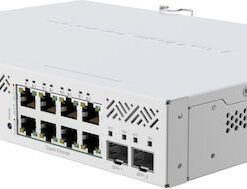 MikroTik CSS610-8P-2S+IN Managed L2 PoE+ Switch με 8 Θύρες Gigabit (1Gbps) Ethernet και 2 SFP Θύρες