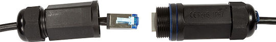 LogiLink S/FTP Cat.6a Καλώδιο Δικτύου Ethernet εξωτερικού χώρου 30m Μαύρο 1τμχ CQ7123S - Image 4