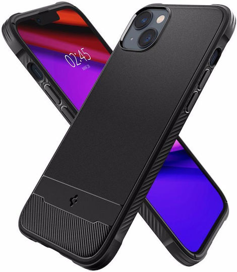 Spigen Rugged Armor Magsafe Back Cover Πλαστικό / Σιλικόνης 2mm Matte Black (iPhone 14) ACS05036 - Image 7