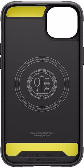Spigen Rugged Armor Magsafe Back Cover Πλαστικό / Σιλικόνης 2mm Matte Black (iPhone 14) ACS05036 - Image 5