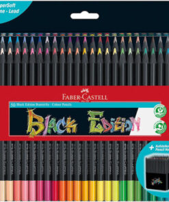 Faber-Castell Black Edition Ξυλομπογιές Σετ 50 χρώματα 116450