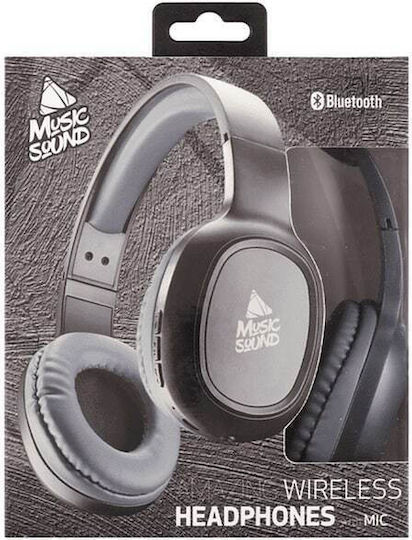 Cellular Line Music Sound Ασύρματα / Ενσύρματα Over Ear Ακουστικά με 8 ώρες Λειτουργίας Μαύρα - Image 2