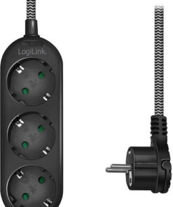 Alternative view of LogiLink Πολύπριζο 3 Θέσεων με Καλώδιο 1.5m LPS261