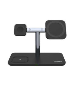 Alternative view of Unitek Ασύρματος Φορτιστής (Qi Pad) 15W Μαύρος (P1212A)