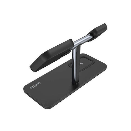 Unitek Ασύρματος Φορτιστής (Qi Pad) 15W Μαύρος (P1212A) - Image 3