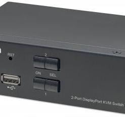 Alternative view of Manhattan Switch Manhattan 2-Port DisplayPort 4K@60Hz