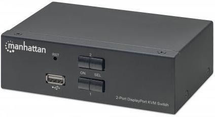Manhattan Switch Manhattan 2-Port DisplayPort 4K@60Hz - Image 2