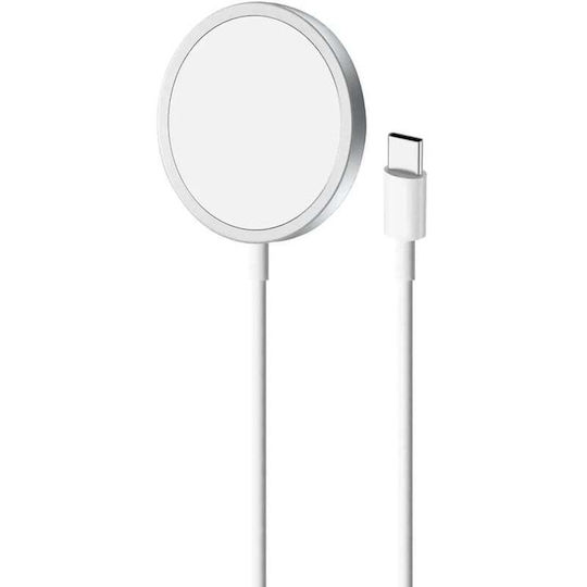 Puro Φορτιστής Magsafe και Καλώδιο USB-C 15W Λευκός (CUSBCMAG1-WHI) - Image 4
