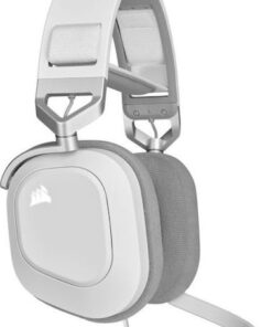 Alternative view of Corsair HS80 RGB Over Ear Gaming Headset με σύνδεση USB Λευκό