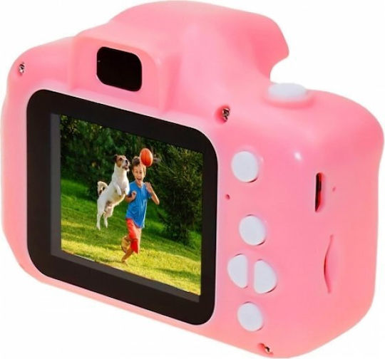 Celly Kids 2 Compact Φωτογραφική Μηχανή 0.3MP με Οθόνη 2" Ροζ - Image 3