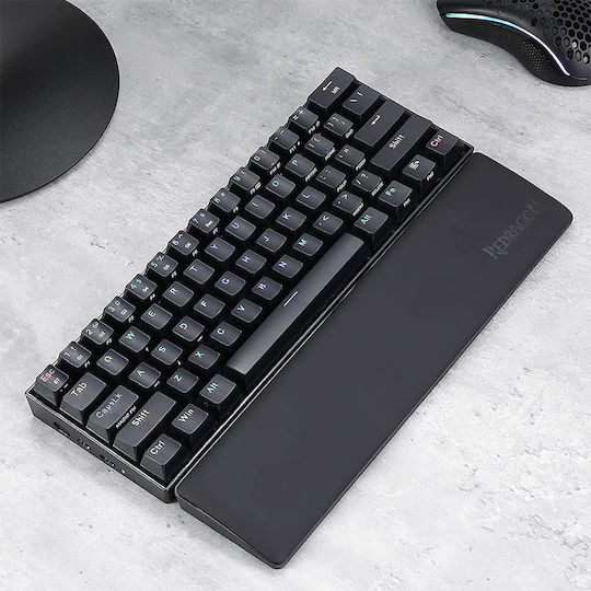 Redragon P035 Meteor S Keyboard Wrist Rest 60% Black - Image 5