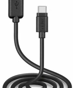 SBS USB 2.0 Cable USB-C male - USB-A Μαύρο 3m (TECABLETC3MTK)