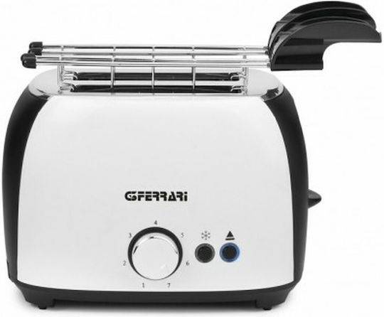 G3Ferrari G10033 Φρυγανιέρα 2 Θέσεων 800W Λευκή