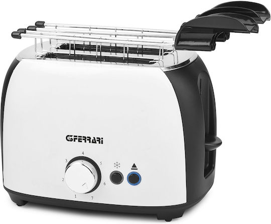 G3Ferrari G10033 Φρυγανιέρα 2 Θέσεων 800W Λευκή - Image 2
