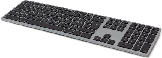Matias Wired Aluminum Keyboard For Mac Πληκτρολόγιο Αγγλικό UK Συμβατό με Mac Space Gray - Image 2