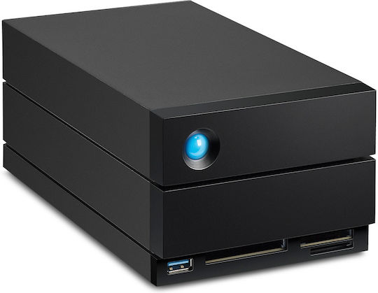 Lacie 2big Dock Thunderbolt 3 / USB 3.1 Εξωτερικός HDD 40TB Multi-Bay Μαύρο - Image 2