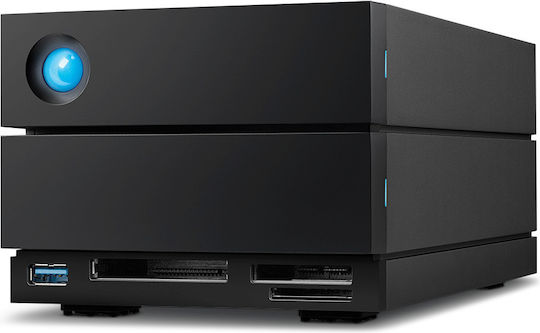 Lacie 2big Dock Thunderbolt 3 / USB 3.1 Εξωτερικός HDD 40TB Multi-Bay Μαύρο - Image 3