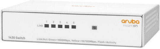Aruba Instant On 1430 5G Unmanaged L2 Switch με 5 Θύρες Gigabit (1Gbps) Ethernet - Image 3