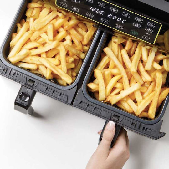 Ariete Air Fryer με Διπλό Αποσπώμενο Κάδο 8lt Μαύρο - Image 6
