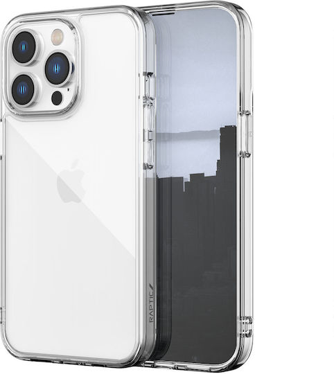 Raptic X-Doria Clearvue Back Cover Σιλικόνης Διάφανο (iPhone 14 Pro)