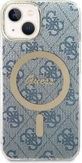 Guess Back Cover Σιλικόνης / Πλαστικό Μπλε (iPhone 14) GUBPP14SH4EACSB - Image 3