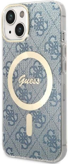 Guess Back Cover Σιλικόνης / Πλαστικό Μπλε (iPhone 14) GUBPP14SH4EACSB - Image 2