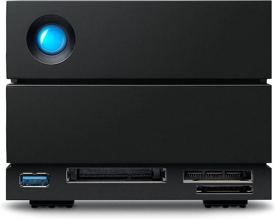Lacie 2big Dock Thunderbolt 3 / USB 3.1 Εξωτερικός HDD 40TB Multi-Bay Μαύρο - Image 4