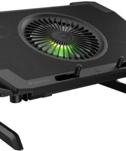 Genesis OXID 850 Cooling Pad για Laptop έως 17.3" με 5 Ανεμιστήρες και Φωτισμό