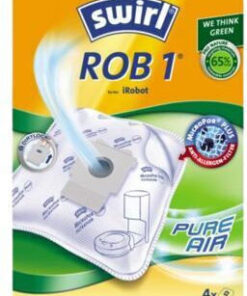 Swirl ROB1 Σακούλες Σκούπας 4τμχ Συμβατή με Σκούπα iRobot
