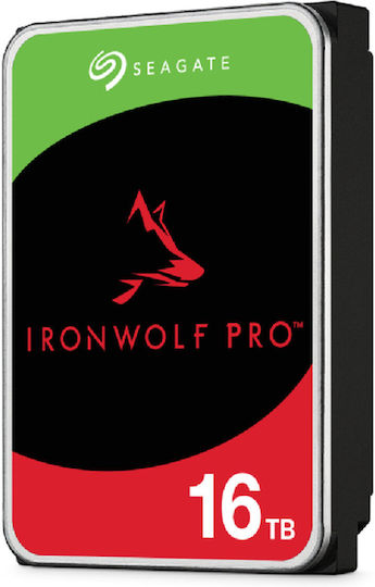 Seagate IronWolf Pro 16TB HDD Σκληρός Δίσκος 3.5" SATA III 7200rpm με 256MB Cache για NAS ST16000NT001 - Image 3